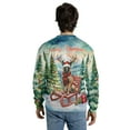 thumbnail image 5 of Merry Christmas Santa Reindeer Antlers Belgian Malinois Sleigh Xmas Winter Holiday All Over Print 3D Sweatshirt Unisex Merch Sheepdog Dog Lover Gifts - 00023, 5 of 6