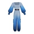 thumbnail image 2 of Blue Halloween Costumes Rise of Red Cosplay Jumpsuit, Fashion One-Piece Outfit, Dress-Up Apparel for Anime Themed Party Events, 2 of 8