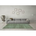 thumbnail image 3 of Ahgly Company Indoor Square Abstract Light Blue Modern Area Rugs, 6' Square, 3 of 4