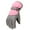 Pink, variant on PEASKJP Winter Gloves for Kids Toddler Gloves Kids Mitten Kids Gloves Full Finger Mittens Winter Knitted Gloves for Little Boys and Girls (Pink,L)