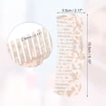 thumbnail image 2 of Unique Bargains 1 Pcs Women Heart Style Wide Tooth Comb for Curly Thick Wavy Straight Hair Pink, 2 of 6