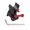 Red, variant on Microphone Mount Adapter Microphone Clip Holder Microphones Holder Clamp Replacement for Studio Recording