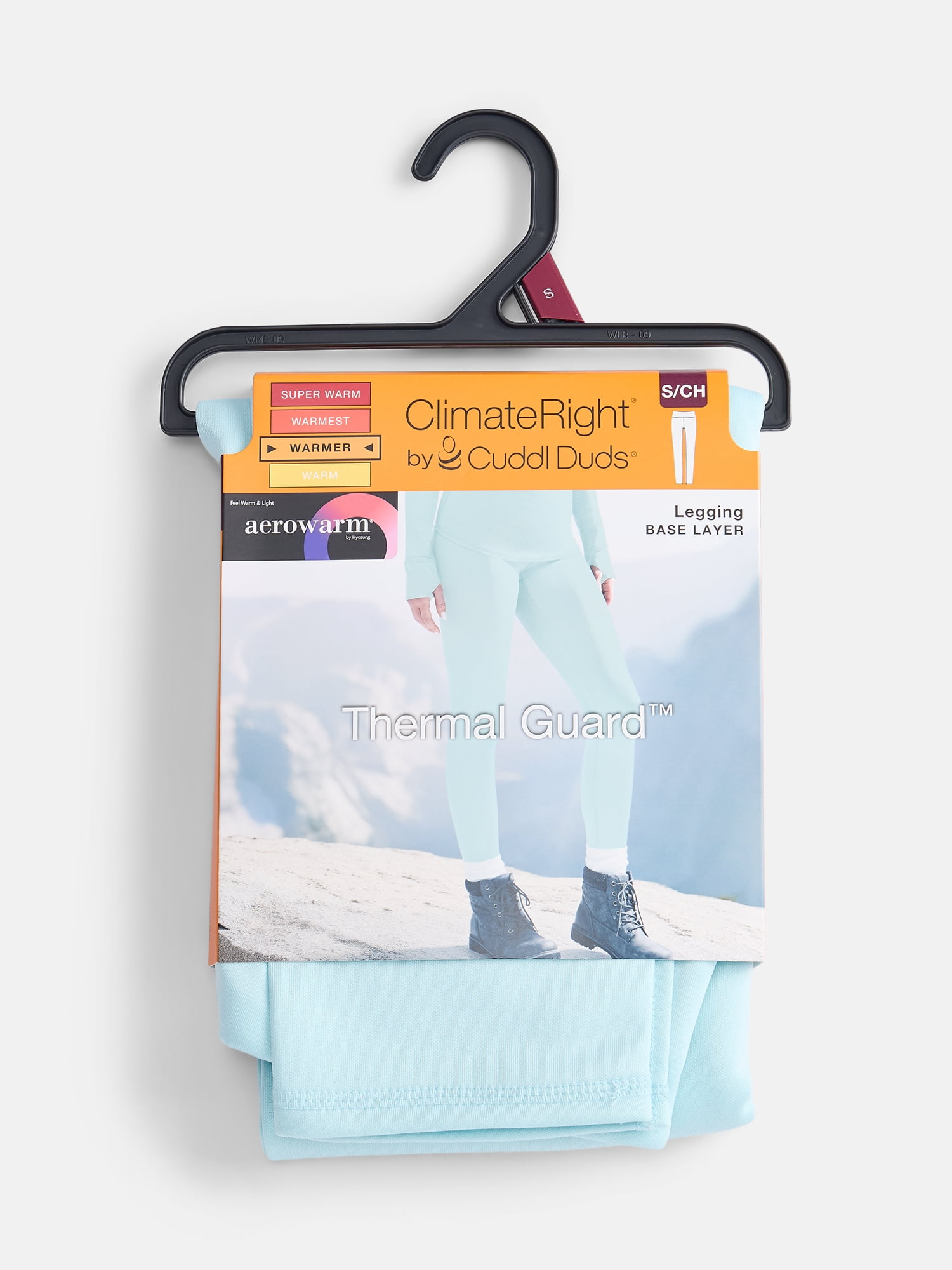 ClimateRight by Cuddl Duds Women's Warmer Thermal Guard Base Layer Thermal Leggings, Sizes XS to 4X