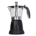thumbnail image 3 of Cafetera italiana Apalfuy eléctrica portátil transparente 6 tazas 300ML, 3 of 8