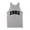 Grey, variant on 1982 College Style Tank Top Unisex Large White