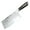 Hammered, variant on MYVIT 8-inch Meat Cleaver Knife, Chefs Butcher Chopping Knife, Sharp Stainless Steel Meat Cutting Knife for Kitchen Restaurant Home Party