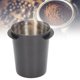 thumbnail image 5 of Taza Dosificadora De Café, Silicona De Acero Inoxidable, Fácil De Limpiar, Mano De Obra Fina, Superficie Esmerilada, Manija De La Máquina De Café, Taza Dosificadora Para Cergrey Negro, 5 of 8