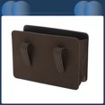thumbnail image 6 of Unique Bargains Car Trash Can Hanging Car Door Back Seats Faux Leather Trash Bin Dark Brown 1pcs, 6 of 6