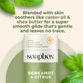 thumbnail image 5 of Soapbox Aluminum Free Deodorant, Bergamot & Citrus Scented Deodorant, Scented Aluminum-Free Natural Deodorants, 2.65oz, 5 of 7