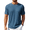 Dark Blue, variant on COOFANDY Black T Shirts for Men Summer Basic Short Sleeve Tees Crewneck Plain Casual T Shirts