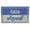 Hello Goodbye Blue & White, variant on Hello Goodbye Blue & White Outdoor Door Mat, design by Lil' Rue, 18"x30"