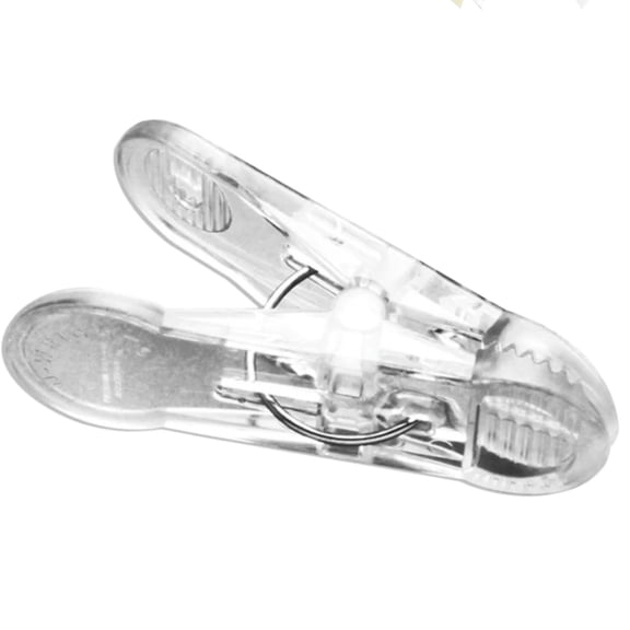 LoonBalloon 30g Clear Clip Balloon Weight 25pk