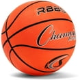 thumbnail image 2 of Champion Sports Rubber Mini , Heavy Duty - Pro-Style Basketballs, Premium Basketball Equipment, Indoor Outdoor - Physical Education Supplies (Size 3, Orange), 2 of 5