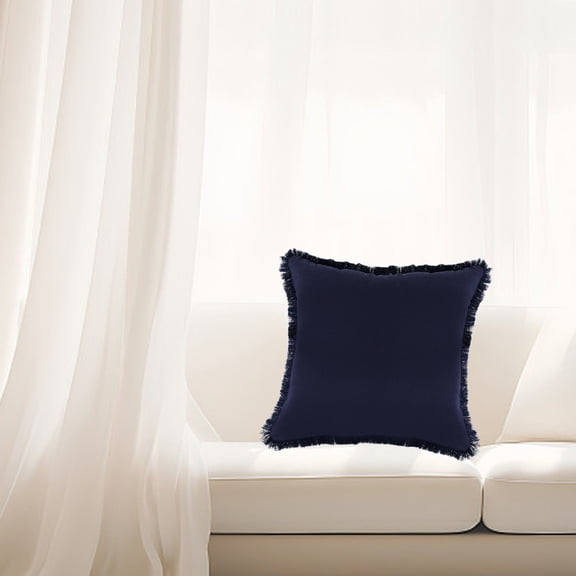 Clearance Sales karymi Sofa Pillow Thickened Washed Cotton and Linen Tassel Living Room Bedroom Sofa Bedside Pillow Cushion Gifts for Men Clearance Gifts for Women