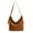 Brown, variant on Crossbody Bags for Women, Women Faux Suede Solid Color Shoulder Bag For School Work Daily Use, The Best Christmas, Valentine's Day, Birthday Gifts (Black)