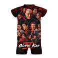 thumbnail image 6 of Cobra Kai Baby Boy Girl Short Sleeve Romper Clothing Set Print Cartoon Baby Summer One Piece Jumpsuit, 6 of 8