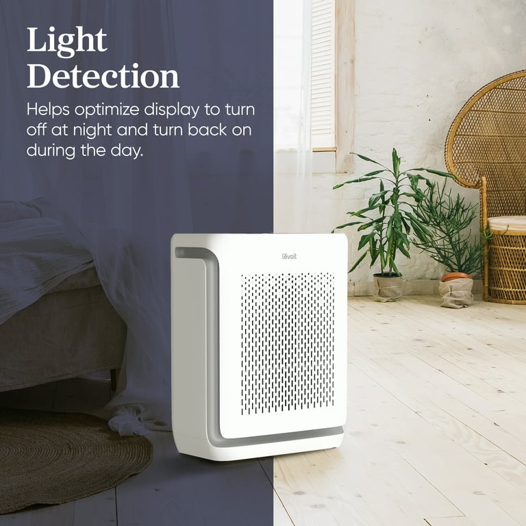 LEVOIT Vital 100S-P Smart Air Purifier for Medium Rooms, 3