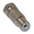 thumbnail image 2 of RCA Female to F-type (Coax) Male Adapter - Nickel Plated, 2 of 2