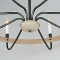 thumbnail image 4 of Maxim Lighting - Franklin - 8 Light Chandelier     -Traditional Installation, 4 of 7