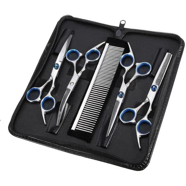 Dog grooming scissors kit deals