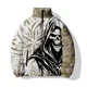 thumbnail image 4 of Chaquetas de invierno de nuevo estilo para hombre, chaqueta de algodón gruesa, cálida y resistente al viento con estampado de moda, abrigo masculino moderno y versátil, 4 of 5