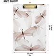 thumbnail image 3 of FMSHPON Vintage Butterflies Clipboard Hardboard Wood Nursing Clip Board and Pull for Standard A4 Letter 13x9 inches, 3 of 8