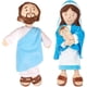 thumbnail image 1 of Peluche Jesús Y Virgen María 32cm Juguete De Felpa(#1: 1 Jesús y 1 María), 1 of 3