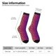 thumbnail image 2 of Balery Leopard Neon Rainbow Gradient Calcetas Largas con Estampado para Hombre y Mujer – Suaves y Transpirables, Talla Única (US 5-11), 2 of 6