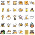 thumbnail image 4 of Gudetama Stickers 60 pcs Japanese Lazy Egg Stickers Vinyl Waterproof Stickers Water Bottle Laptop Suitcase Luggage Skateboard Decorations, 4 of 5