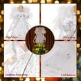 thumbnail image 5 of Christmas Tree Topper Angel, Battery Powered Angel Treetop Light for Indoor Outdoor Xmas Tradition Tree Ornament Home Party Decor, 5 of 6