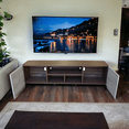 thumbnail image 2 of Mueble para TV de 80" Parota Blanco Centro de entretenimiento Hogare  Europa, 2 of 11