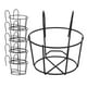 thumbnail image 1 of SWETRACE 6Ud Soportes De Maceta Colgante De Hierro Negro Para Jardín Y Uso Diario, 1 of 8