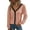Rose Gold, variant on Aayomet Womens Sweaters Womens Long Sleeve Lightweight Casual Cardigans Draped Ruffles Open Front Cardigan Sweaters with Pockets,Orange S-XXL