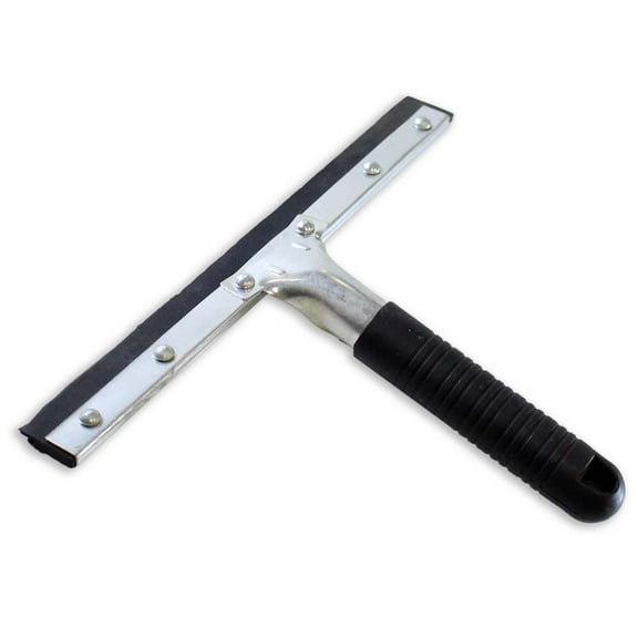 TRAVERSE Squeegee | 10" (25.4 cm) Wide Rubber Edge | 7" (17.8 cm) Ergonomic Handle | Streak-Free Window Cleaning Solution