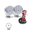 thumbnail image 2 of Linterna LED 10000 lúmenes, 5000 mAh USB recargable 26650 batería incluida, 697 modos de luz, zoom, largo tiempo de trabajo linterna táctica de mano para camping, senderismo, caza, emergencia, 2 of 7