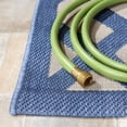thumbnail image 3 of Safavieh Courtyard Alvin Geometric Indoor/Outdoor Area Rug, Beige/Blue, 5'3" x 7'7", 3 of 9
