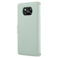 thumbnail image 3 of T Gift Of Splicing Design Litchi Texture Leather Shockproof Wallet Stand Flip Cover With Strap compatible Xiaomi Poco X3 Nfc / Poco X3 / Poco X3 Pro - Black, 3 of 5