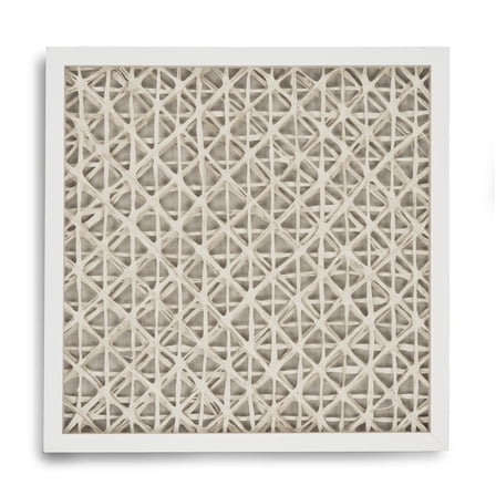 Abstract Alabaster Art with Polished Nickel Frame