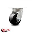 thumbnail image 2 of 4 Inch Kingpinless Phenolic Wheel Swivel Top Plate Caster Service Caster Brand, 2 of 2