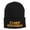 Black, variant on Chief Engineer Embroidered Long Beanie - Dk Grey OSFM