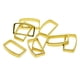 thumbnail image 4 of s en apariencia de D fuertes en D Metal para trabajo Dorado 1 "Ancho interior Paquete de 6 para collares de perro Arneses Tela Correa d, 4 of 9
