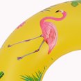 thumbnail image 4 of Flotador de natación con dibujos animados, flotador de natación redondo duradero inflable para piscina de verano Fiesta en la playa, Juguetes divertidos para piscina con parche de reparación para niño, 4 of 5