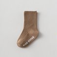 thumbnail image 2 of Krdevn Baby Socks - Baby Winter Socks Glue Dispensing Floor Socks Floor Crawling Socks - Socks for Baby Girl,Color:Khaki,Size:0-1 Years, 2 of 3
