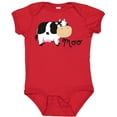 thumbnail image 3 of Inktastic Moo says the cow Boys or Girls Baby Bodysuit, 3 of 5