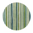 thumbnail image 4 of WYYP Stripes Stripes Round Tablecloth 100% Polyester Fiber for Picnic Dining Kitchen Farmhouse White, 4 of 8