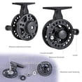 thumbnail image 3 of Ice Fishing Rod 51cm Ultralight With Reel Portable Casting Rod Fishing Gear, 3 of 12