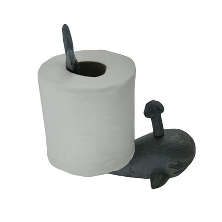 Spouting Whale Cast Iron Countertop Toilet Paper Holder Walmart