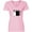 AD-Pink, variant on Valentines Day Cat Couple Women's V-Neck T-Shirt