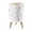 Color 1, variant on Small Trash Can with Lid Science Laboratory Colorful Chemistry Glassware Atom Symbols DNA Helix 1.8 Gallon Dog Proof Trash Can Round Garbage Can Waste Bin Wastebasket for Bathroom Bedroom