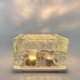 thumbnail image 1 of Luces solares de ladrillo Luz solar para caminos Luces de adoquines impermeables para exteriores Luz de paisaje Luz de cubitos de hielo para decoraciones de jardín (blanco cálido, 1 paquete), 1 of 3